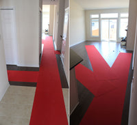 Neoprene Floor Runner 27 Inches Wide x 20 Feet Long Re-useable Floor And Surface Protection